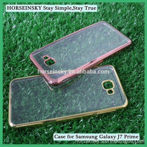 Transparent Phone Case Super Clear TPU Phone Accessories Case for Samsung Galaxy J7 Prime